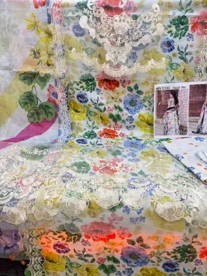 Pakistani-Inspired Unstitched Dress